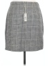 Max Studio Houndstooth Gray Casual Skirt Size L - photo 2