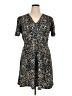 MICHAEL Michael Kors Animal Print Blue Casual Dress Size XL - photo 1
