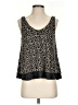 Moon Black Sleeveless Top Size S - photo 1