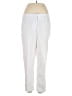 Talbots Solid White Casual Pants Size 10 - photo 1