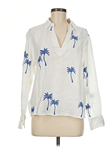 Calypso St. Barth Long Sleeve Blouse (view 1)