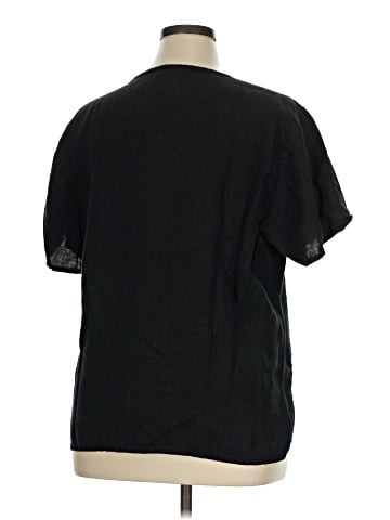 Flax Short Sleeve Top (view 2)