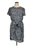 1.State 100% Polyester Paisley Blue Casual Dress Size XL - photo 1