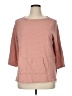 Liz Claiborne 100% Cotton Pink Sweatshirt Size XL - photo 1