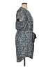 1.State 100% Polyester Paisley Blue Casual Dress Size XL - photo 4