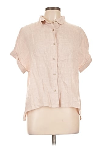 RACHEL Rachel Roy Short Sleeve Blouse (view 1)