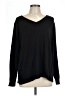 Lucky Brand Black Pullover Sweater Size L - photo 1