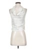 Open Edit 100% Polyester Silver Sleeveless Blouse Size S - photo 1