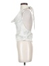 Open Edit 100% Polyester Silver Sleeveless Blouse Size S - photo 5