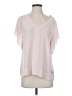 Ivanka Trump 100% Polyester Pink Short Sleeve Blouse Size S (estimated) - photo 1