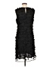 Max Studio 100% Polyester Black Cocktail Dress Size L - photo 2
