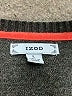 IZOD 100% Cotton Argyle Black Pullover Sweater Size L - photo 7