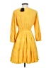 Maje 100% Polyester Yellow Casual Dress Size EU (FR) 34 / US 2 - photo 2