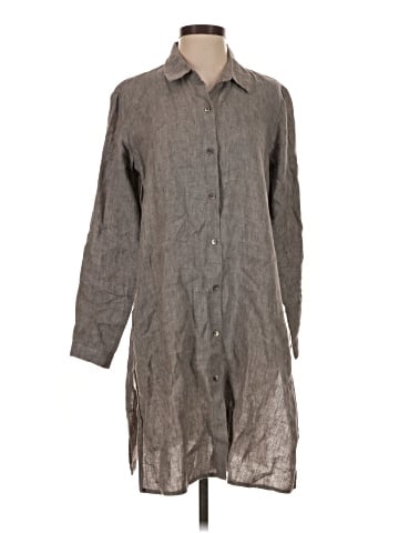 Eileen Fisher 3/4 Sleeve Button-Down Shirt (view 1)
