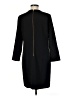 J.Crew Solid Black Casual Dress Size 8 - photo 2