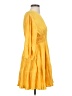 Maje 100% Polyester Yellow Casual Dress Size EU (FR) 34 / US 2 - photo 4