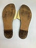 Sam Edelman 100% Leather Gold Sandals Size 9 - photo 5