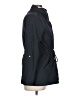 Temt 100% Polyester Black Trenchcoat Size 10 - photo 4