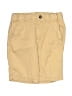 H&M 100% Cotton Solid Tan Khaki Shorts Size 7 - 8 - photo 1