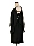 MSK 100% Polyester Solid Black Cocktail Dress Size XL - photo 5