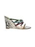 Guess Graphic Ivory Wedges Size 7 1/2 - photo 1