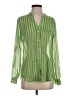 Kut from the Kloth 100% Polyester Green Long Sleeve Blouse Size S - photo 1