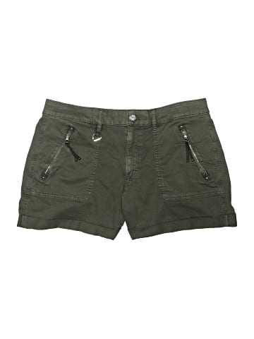 White House Black Market Khaki Shorts (view 1)