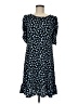 CeCe Polka Dots Blue Casual Dress Size M - photo 1