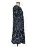 CeCe Polka Dots Blue Casual Dress Size M - photo 4