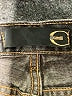 Just Cavalli Black Gray Jeans Size 29 waist - photo 7