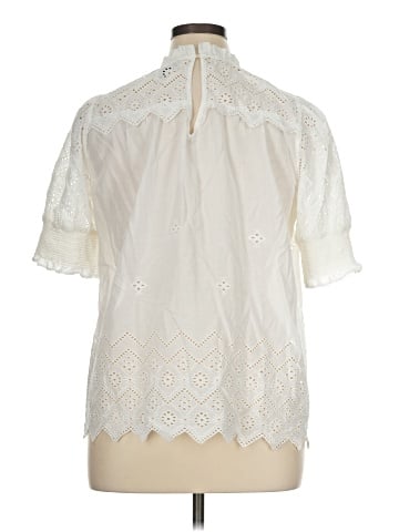ME+EM Short Sleeve Blouse (view 2)