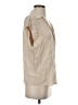 Vince. Tan Sleeveless Silk Top Size S - photo 4
