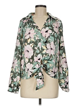 Anne Klein Long Sleeve Blouse