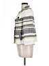 Worth 100% Rayon Stripes Gray Coat Size 12 - photo 5