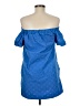 Zara Polka Dots Blue Casual Dress Size M - photo 2