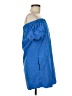 Zara Polka Dots Blue Casual Dress Size M - photo 4