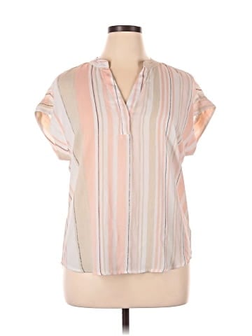 Cynthia Steffe Short Sleeve Blouse (view 1)