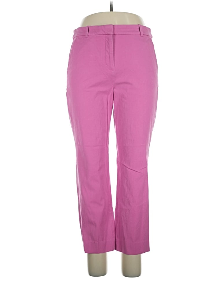 Pre-owned J.crew Factory Store Casual Pants In Pink