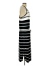 Athleta Stripes Black Casual Dress Size L - photo 4