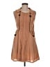 Darling 100% Polyester Tan Casual Dress Size M - photo 1