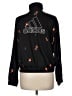 Adidas 100% Polyester Hearts Black Track Jacket Size M - photo 2