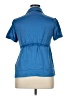 Alfani Blue Short Sleeve Blouse Size 14 - photo 2
