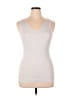 Apt. 9 Silver Sleeveless T-Shirt Size Lg - XL - photo 1