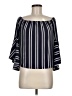Express Blue 3/4 Sleeve Blouse Size M - photo 1