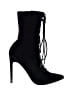 Steve Madden 100% Leather Black Ankle Boots Size 9 - photo 1