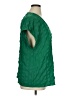 Vero Moda Green Short Sleeve Blouse Size 14 - photo 4