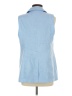 Talbots Blue Vest Size 6 - photo 2