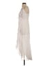 Express 100% Polyester Ivory Cocktail Dress Size S - photo 5