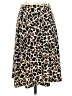 Leota Animal Print Brown Casual Skirt Size XS - photo 1