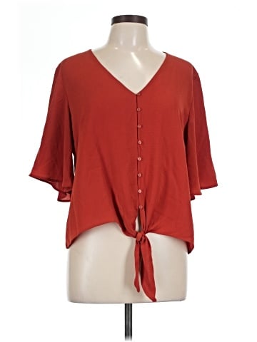 Lush Short Sleeve Blouse (view 1)